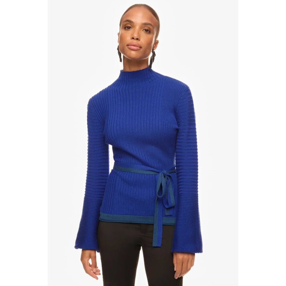 Elegant Blue Sweater